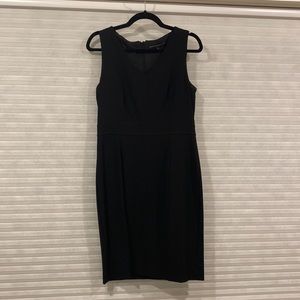 WHBM Black Shift Work Dress Size 10